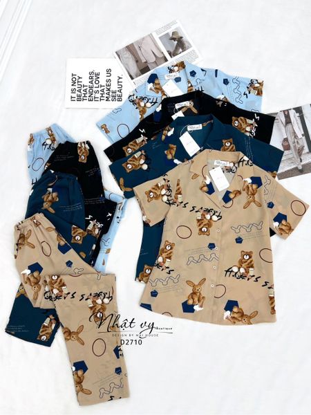  Set bộ họa tiết quần dài - D2710 