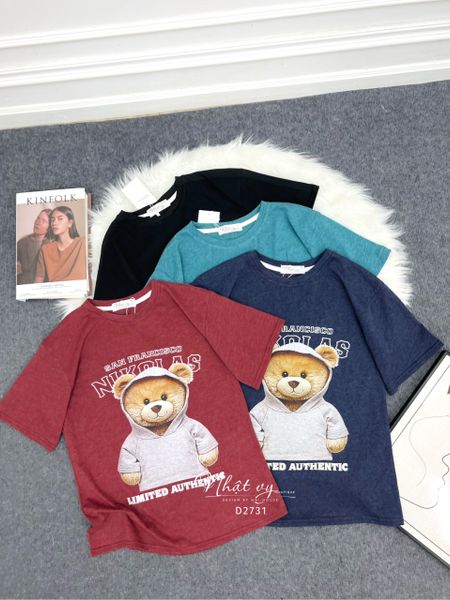  Áo thun nữ tay ngắn in hoạ tiết  - D2731 