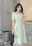  Đầm giả sơ mi form dáng xòe - D3120 