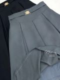  Chân váy xếp ly thắt dây belt kiểu - D3128 