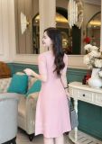  Đầm nhún eo cách điệu form dáng ôm - D3142 