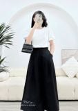  Quần giả váy ống rộng form dáng dài - D3143 