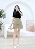  Áo sơ mi tay lửng kiểu dáng đơn giản - D3149 
