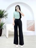  Áo sơ mi tay lửng kiểu dáng đơn giản - D3149 