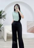  Áo sơ mi tay lửng kiểu dáng đơn giản - D3149 