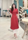  Áo dài cách tân cổ tàu đính hạt ngọc - D3208 