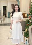  Áo dài cách tân cổ tàu đính hạt ngọc - D3208 