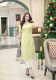 Áo dài cách tân cổ tàu đính hạt ngọc - D3208 