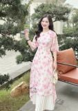  Áo dài cách tân form dáng xoè phối chân váy - D3213 