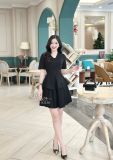  Set áo peplum phối quần xếp ly - D3228 