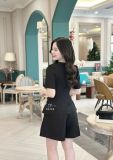  Set áo peplum phối quần xếp ly - D3228 