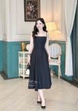 Đầm 2 dây form dáng xoè - D3242 