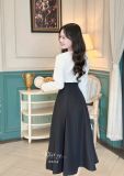  Đầm 2 dây form dáng xoè - D3242 