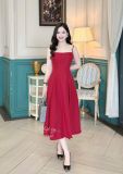  Đầm 2 dây form dáng xoè - D3242 