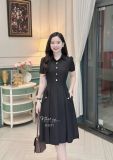  Đầm sơ mi nút kiểu form dáng xoè - D3271 