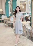  Đầm sơ mi nút kiểu form dáng xoè - D3271 