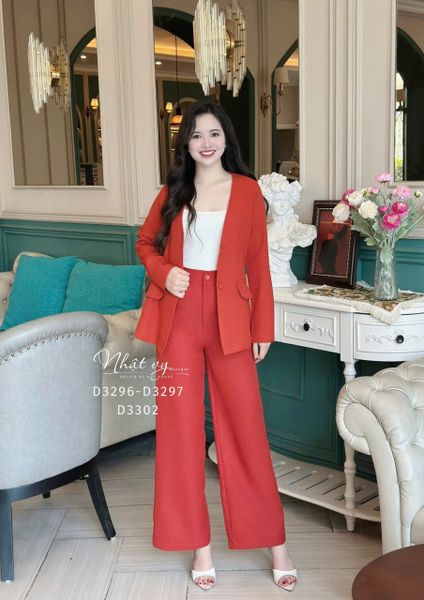  Quần form dáng suông - D3296 