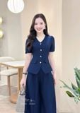  Quần tây ống rộng form dáng dài - D3333 
