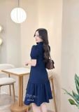  Đầm suông cổ sơ mi - D3342 