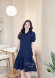  Đầm suông cổ sơ mi - D3342 