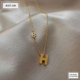  DÂY CHUYỀN MẶT CHỮ H A557 