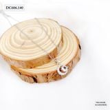  DÂY CHUYỀN MẶT TRÒN PHỐI ĐÁ GIỮA - DC606 