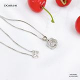  DÂY CHUYỀN TRÁI TIM ĐÔI XOẮN - DC609 