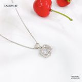  DÂY CHUYỀN TRÁI TIM ĐÔI XOẮN - DC609 