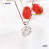  DÂY CHUYỀN TRÁI TIM ĐÔI XOẮN - DC609 