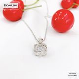  DÂY CHUYỀN TRÁI TIM ĐÔI XOẮN - DC609 