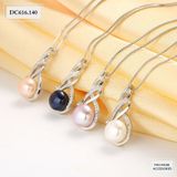  DÂY CHUYỀN XOẮN HẠT NGỌC NHIỀU MÀU - DC616 