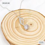 DÂY CHUYỀN HÌNH LÁ VIỀN ĐÁ - DC619 