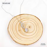  DÂY CHUYỀN HÌNH LÁ VIỀN ĐÁ - DC619 