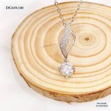  DÂY CHUYỀN HÌNH LÁ VIỀN ĐÁ - DC619 