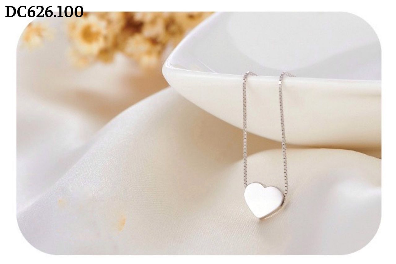  Dây chuyền trái tim đơn giản - DC626 