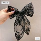  KẸP TÓC NƠ REN A361 