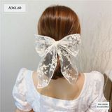  KẸP TÓC NƠ REN A361 