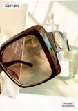  KÍNH VIỀN GỌNG ĐEN TRÒNG OMBRE MÀU MẬN K217 