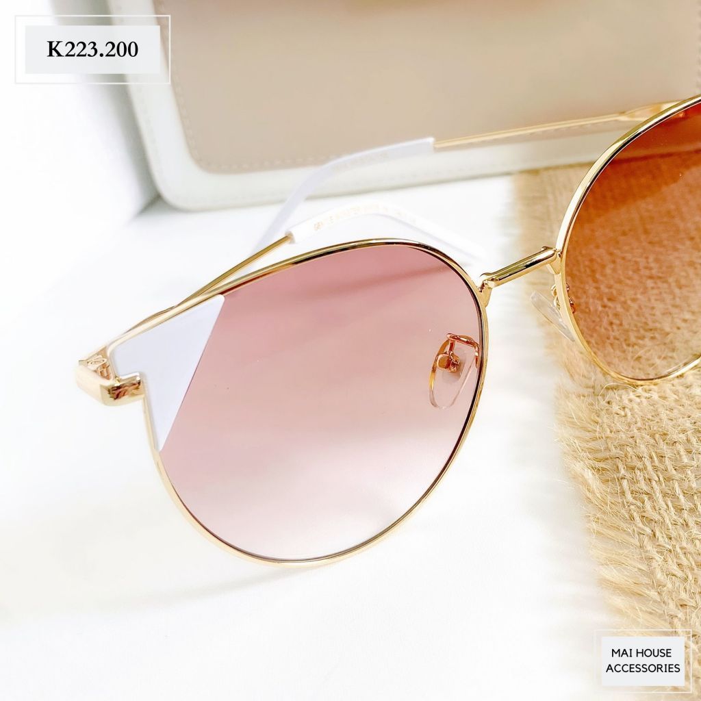  KÍNH CẦU VỒNG PHỐI VIỀN TRẮNG - K223 