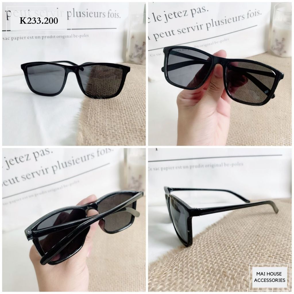  KÍNH MÁT TRÒNG ĐEN - K233 