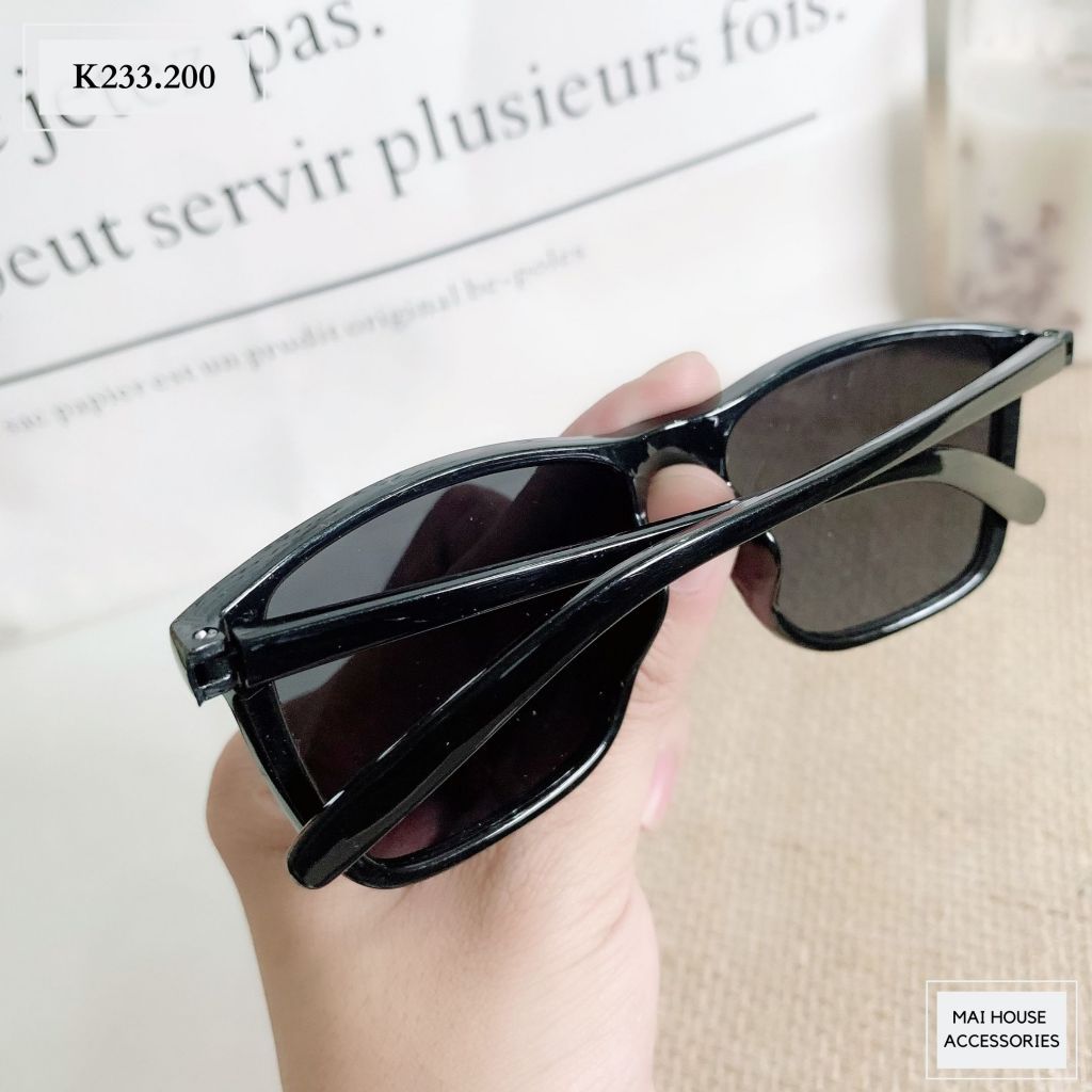  KÍNH MÁT TRÒNG ĐEN - K233 