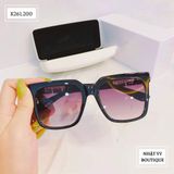  Kính gọng phối mạ vàng sang chảnh - K261 