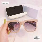  Kính gọng phối mạ vàng sang chảnh - K261 