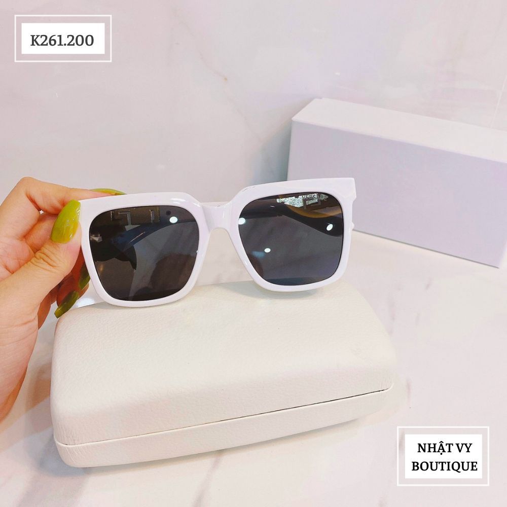  Kính gọng phối mạ vàng sang chảnh - K261 