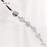  LẮC TAY CỎ 4 LÁ ĐÍNH ĐÁ - LT601 