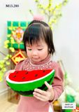  ÁO DÀI BÉ GÁI ĐÍNH NGỌC M13 