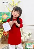  ÁO DÀI BÉ GÁI ĐÍNH NGỌC M13 