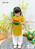  ÁO DÀI BÉ GÁI ĐÍNH NGỌC M13 