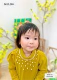  ÁO DÀI BÉ GÁI ĐÍNH NGỌC M13 