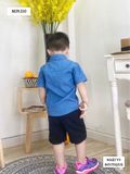  ÁO SƠ MI BÉ TRAI TAY NGẮN M29 